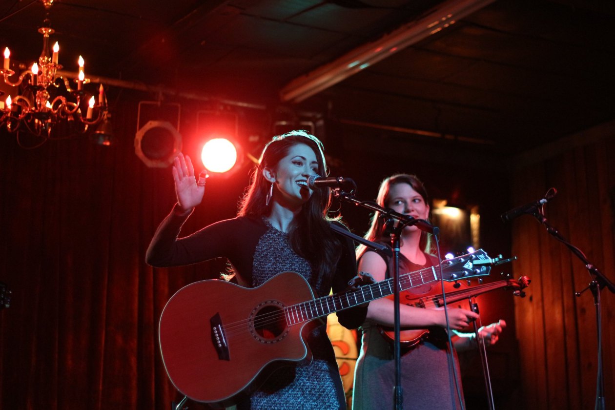 Crystal Mia performing at Velour